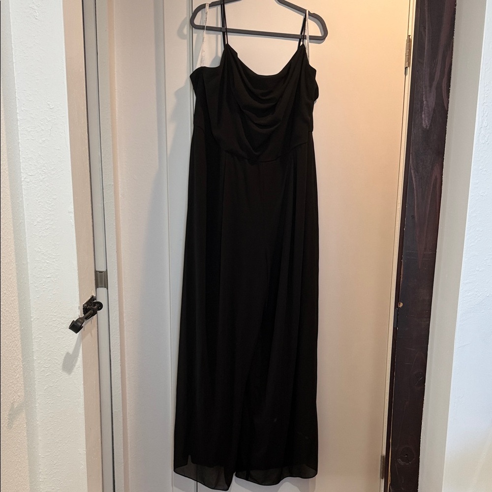 Elegant Black Evening jumpsuit